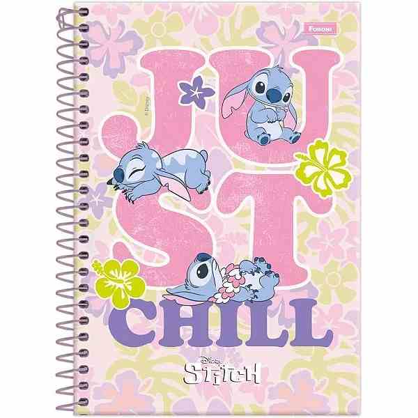 CADERNO ESPIRAL 1/4 STITCH C.D.